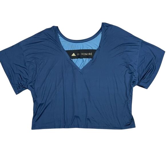 ADIDAS 11 Honore Training Blue T-shirt Tee, Size 3X, New with Tag Retail $110 - Picture 8 of 16